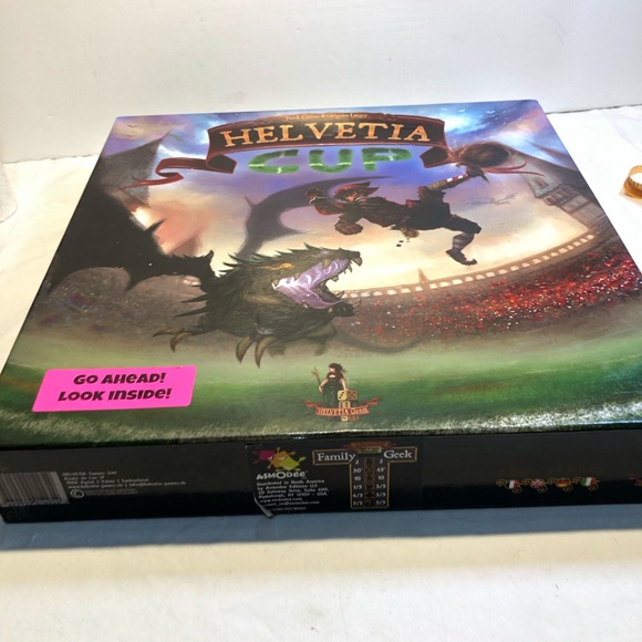 Helvetia Cup - Board Game by Helvetia Games Complete Instructions In 4 Language - Picture 11 of 16
